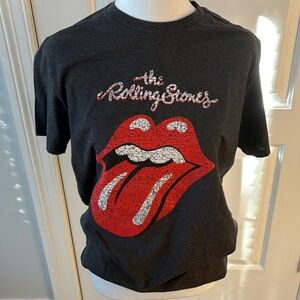 The Rolling Stones Charcoal Tee